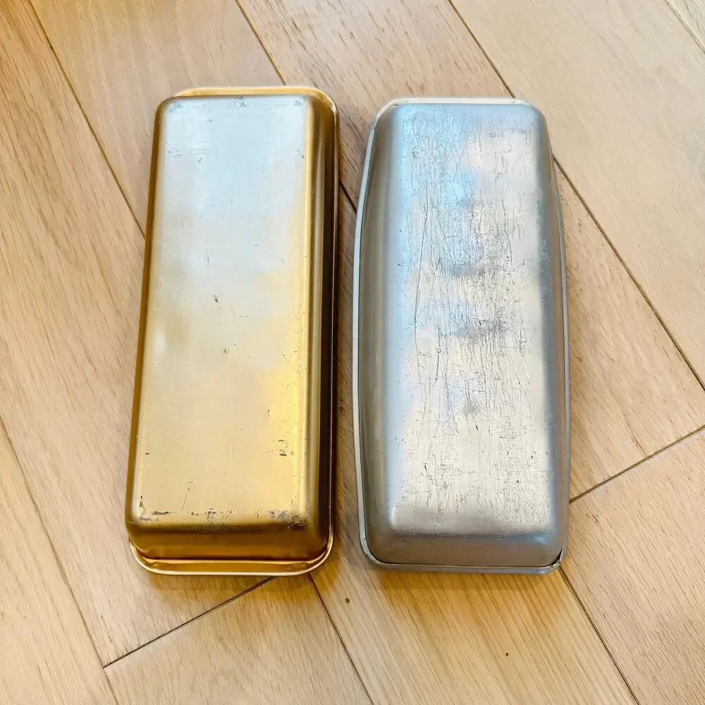 Vintage General Electric Redi-Cube Ice Cube Tray Aluminum Metal 16 Cube GE Set 2 - Picture 2 of 7